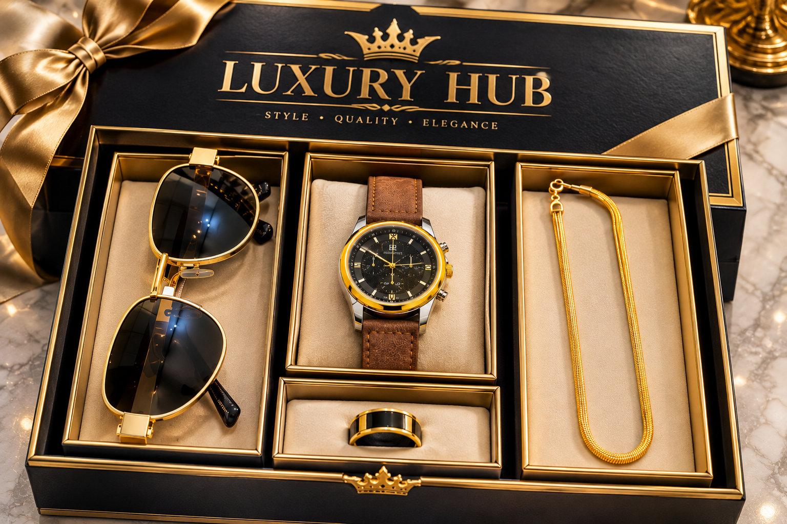 Luxury hub Gift Set
